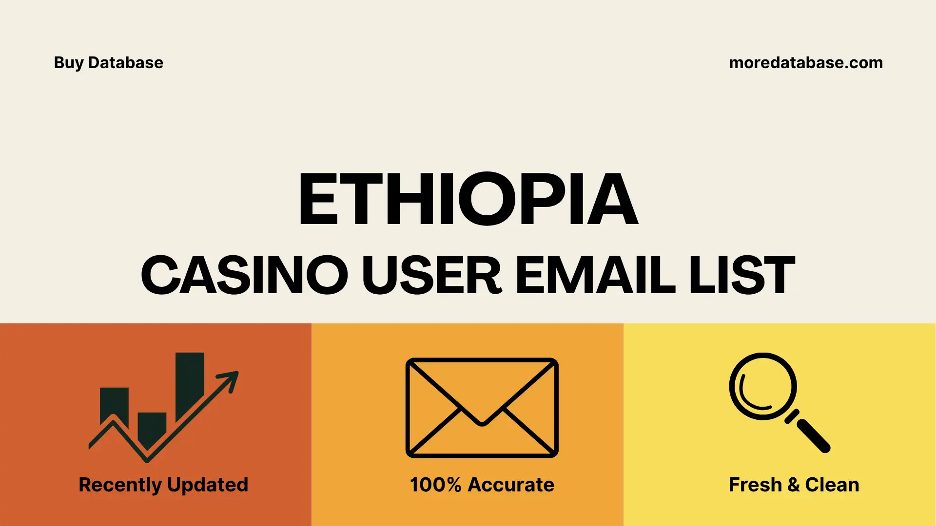 Ethiopia Casino User Email List 1 Million