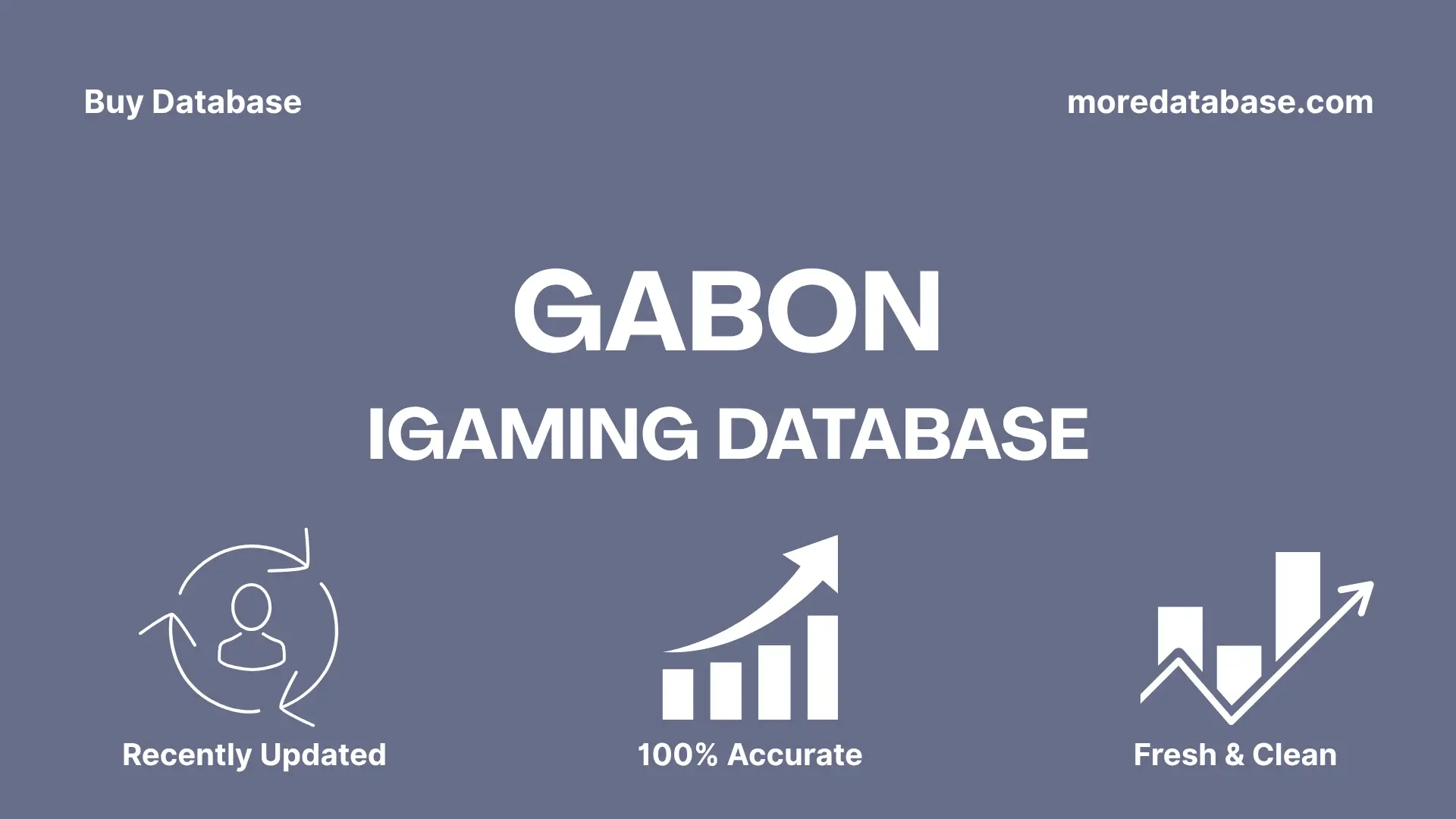 Gabon iGaming Database 1 Million Package