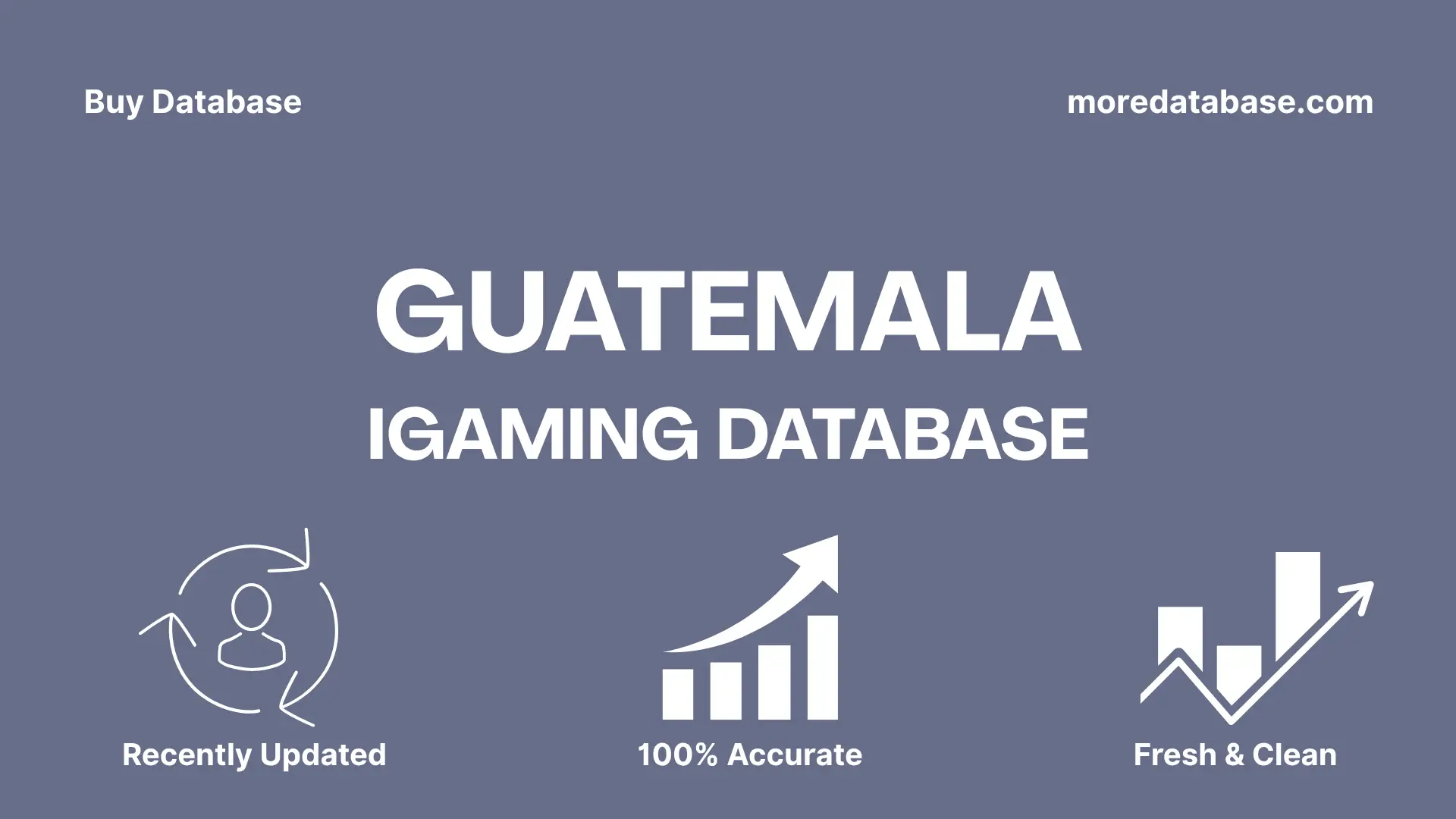 Guatemala iGaming Database 1 Million Package