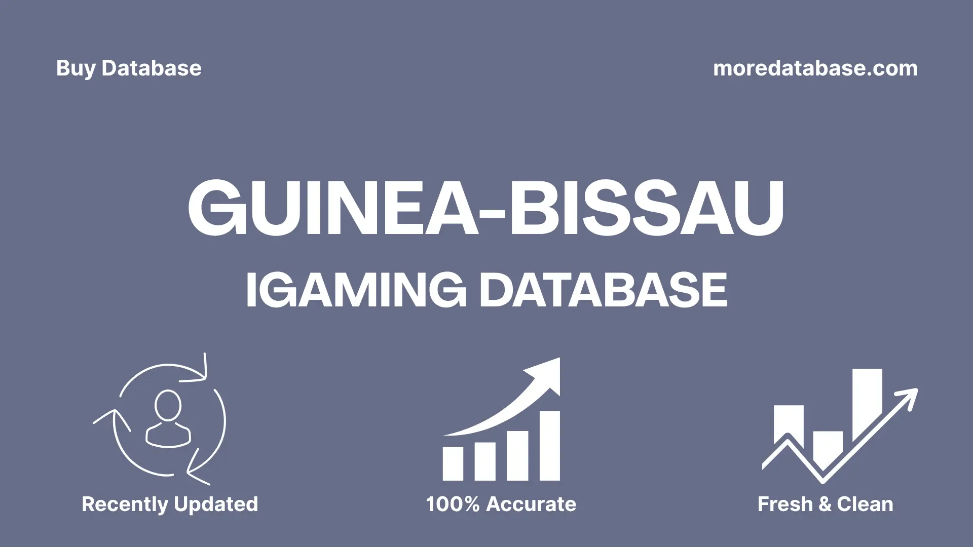 Guinea-Bissau iGaming Database 1 Million Package