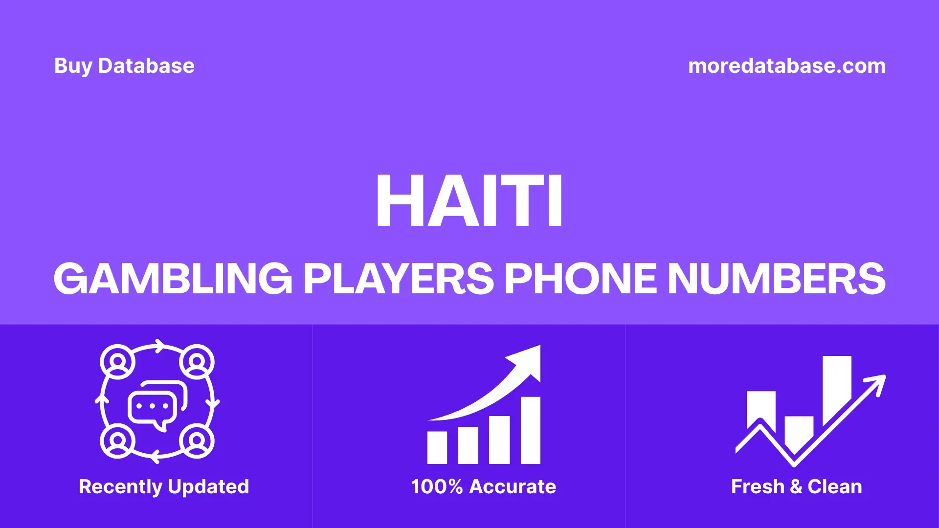 Haiti Gambling Players Phone Numbers 1 Million Data
