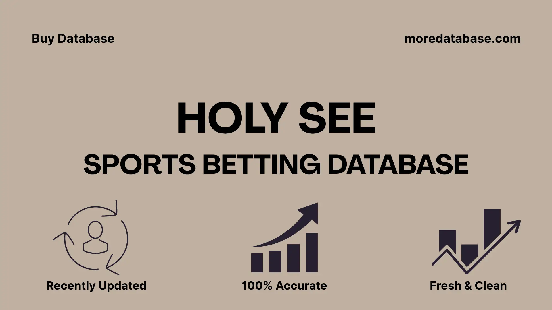 Holy See Sports Betting Database 1 Million
