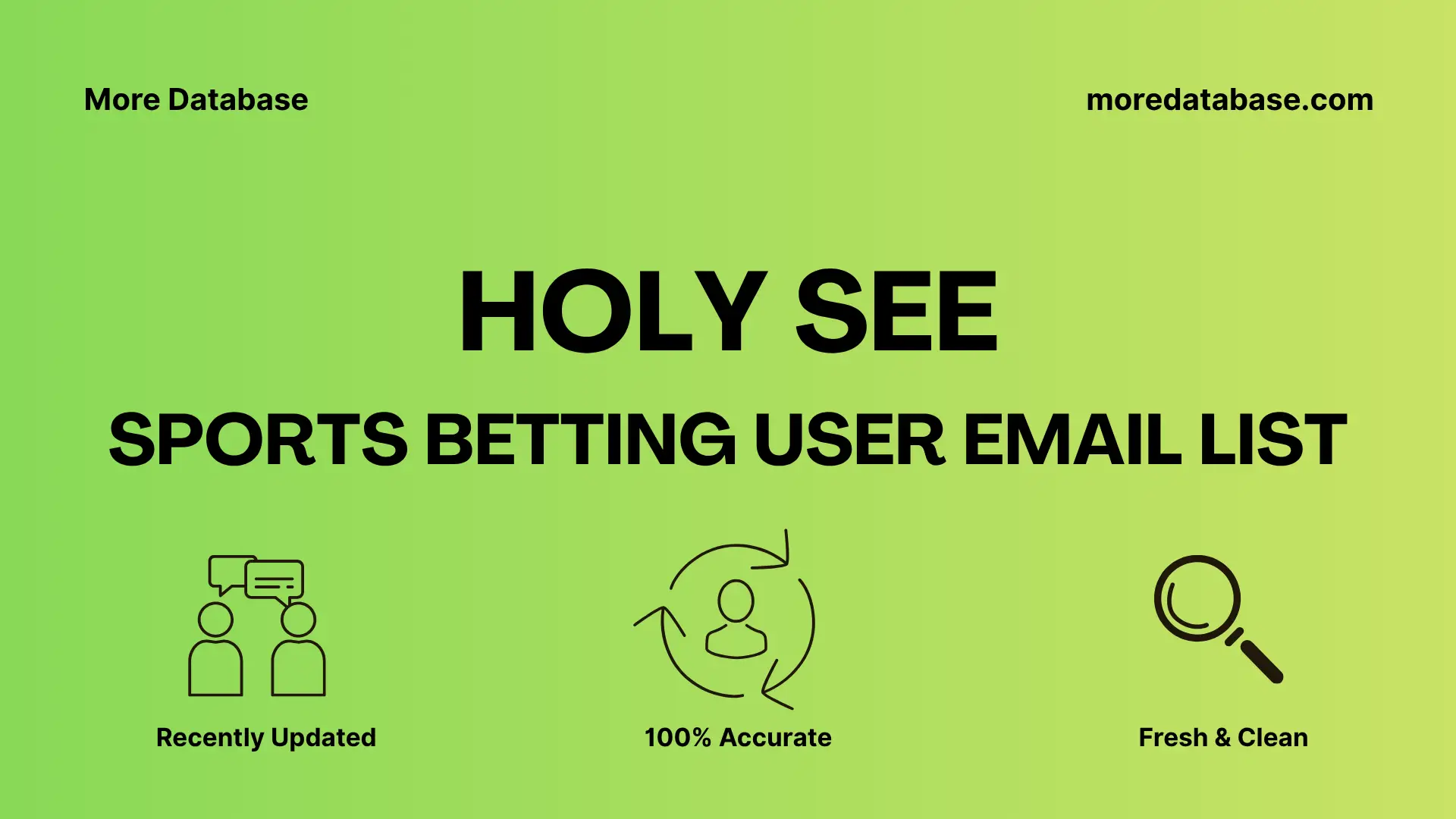 Holy See Sports Betting User Email List 1 Million
