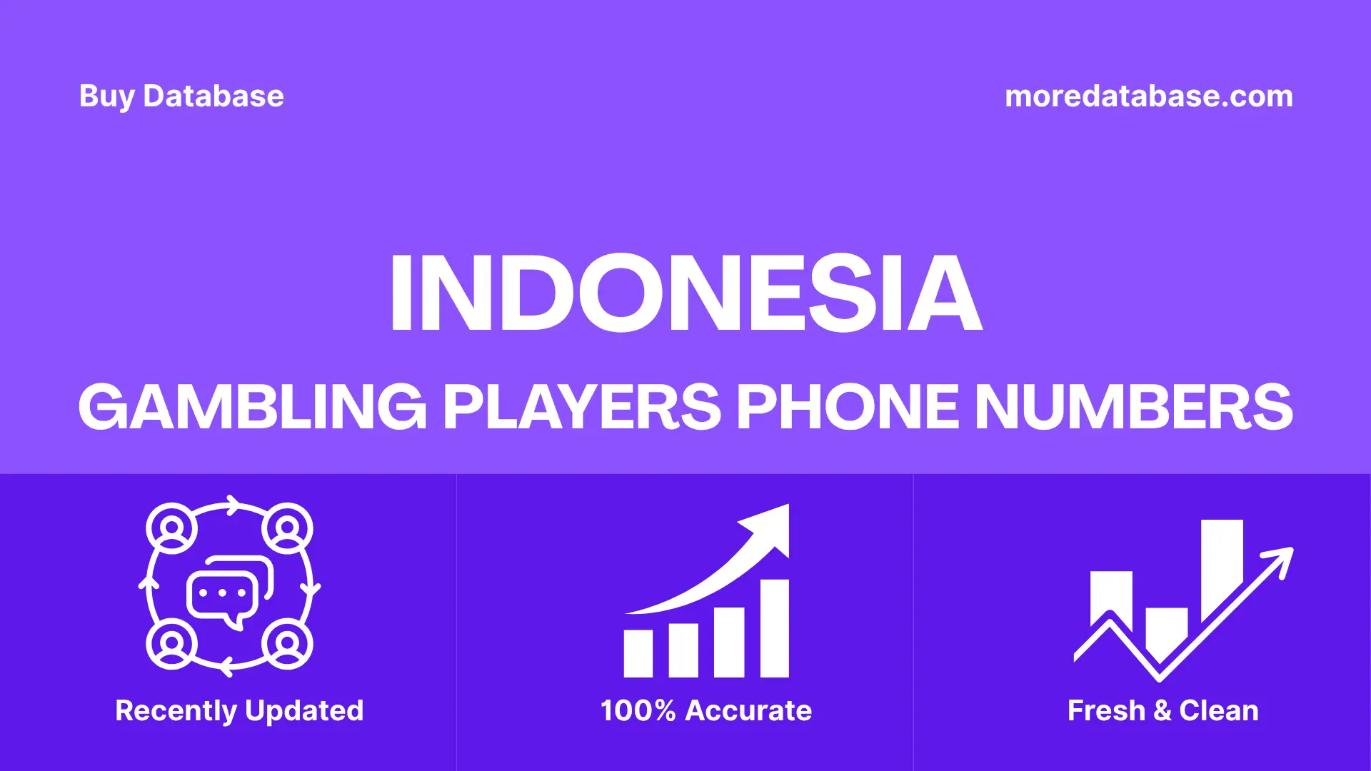 Indonesia Gambling Players Phone Numbers 1 Million Data