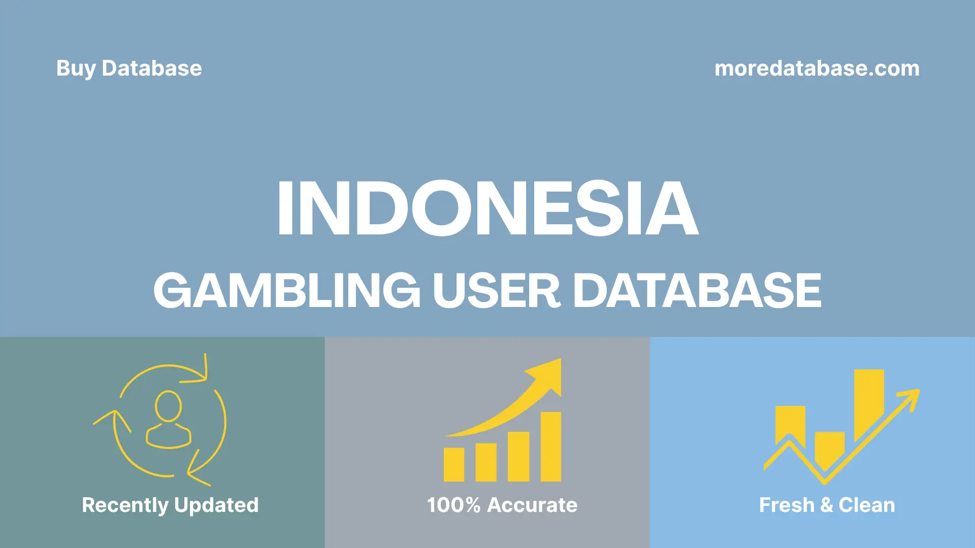 Indonesia Gambling User Email List 1 Million Data