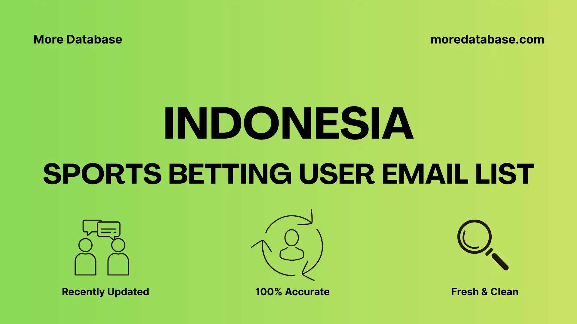 Indonesia Sports Betting User Email List 1 Million