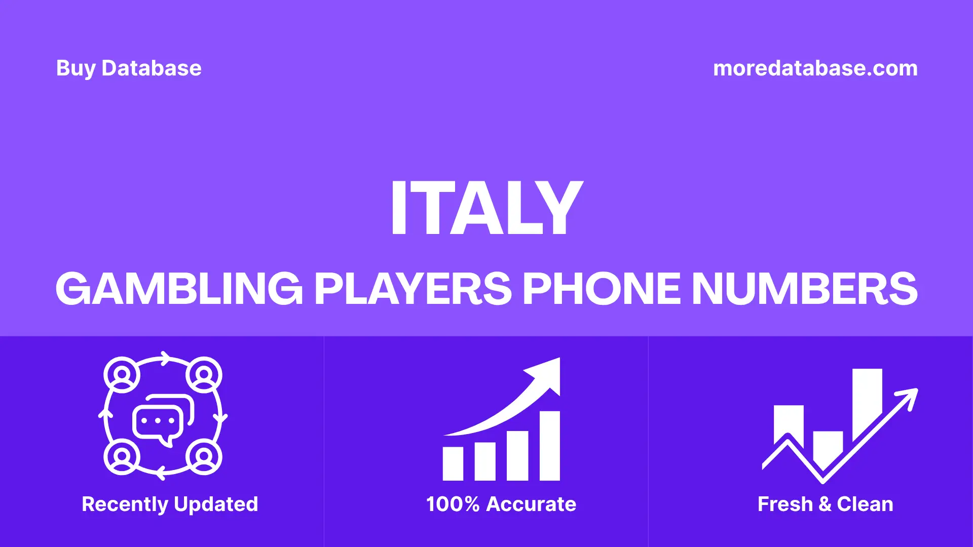 Italy Gambling Players Phone Numbers 1 Million Data