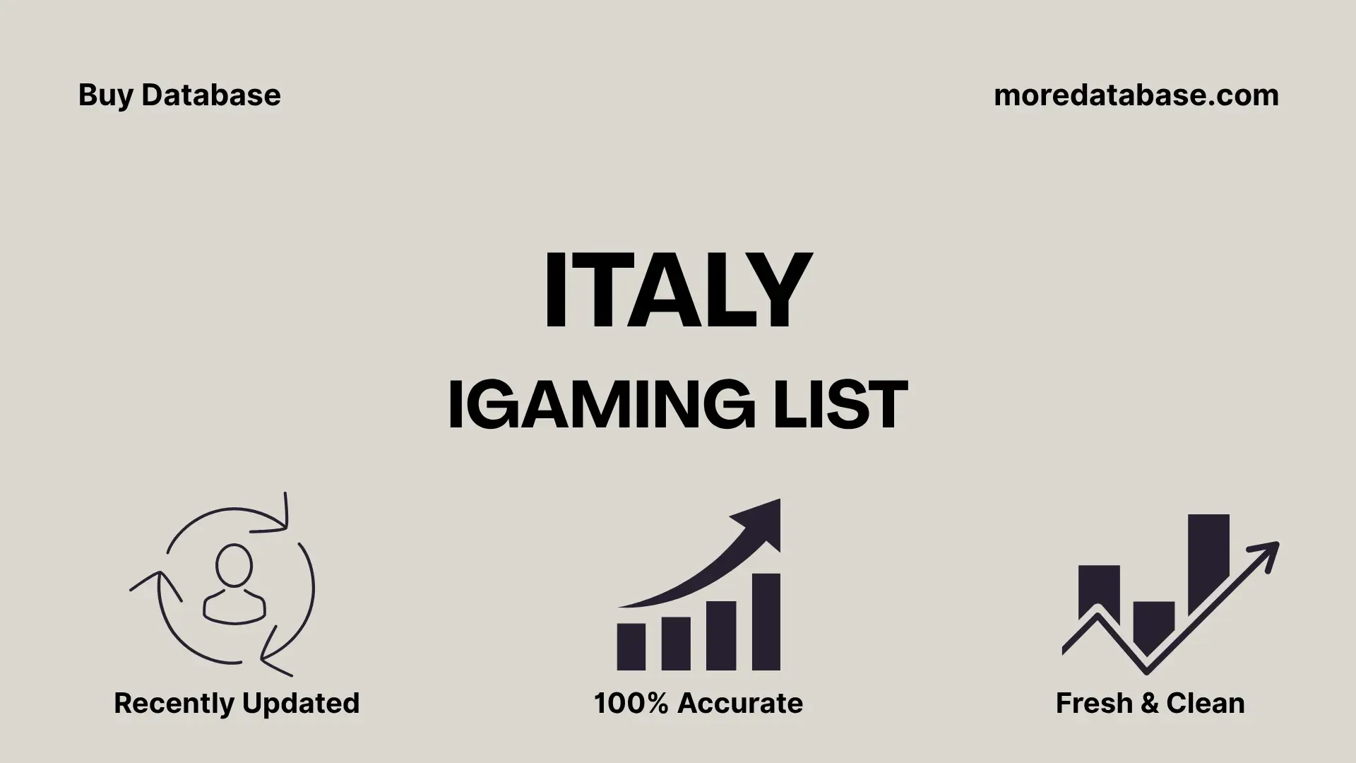 Italy iGaming List 1 Million Package