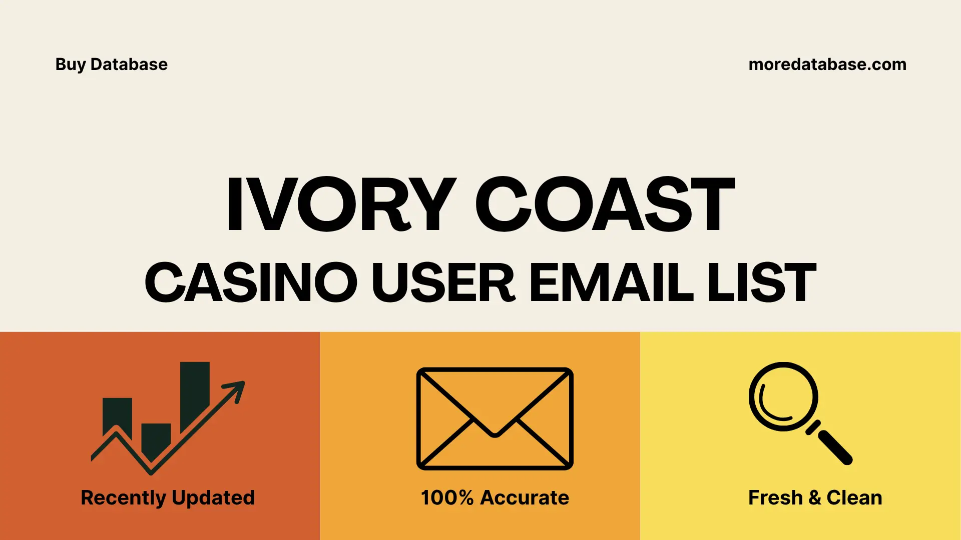 Ivory Coast Casino User Email List 1 Million