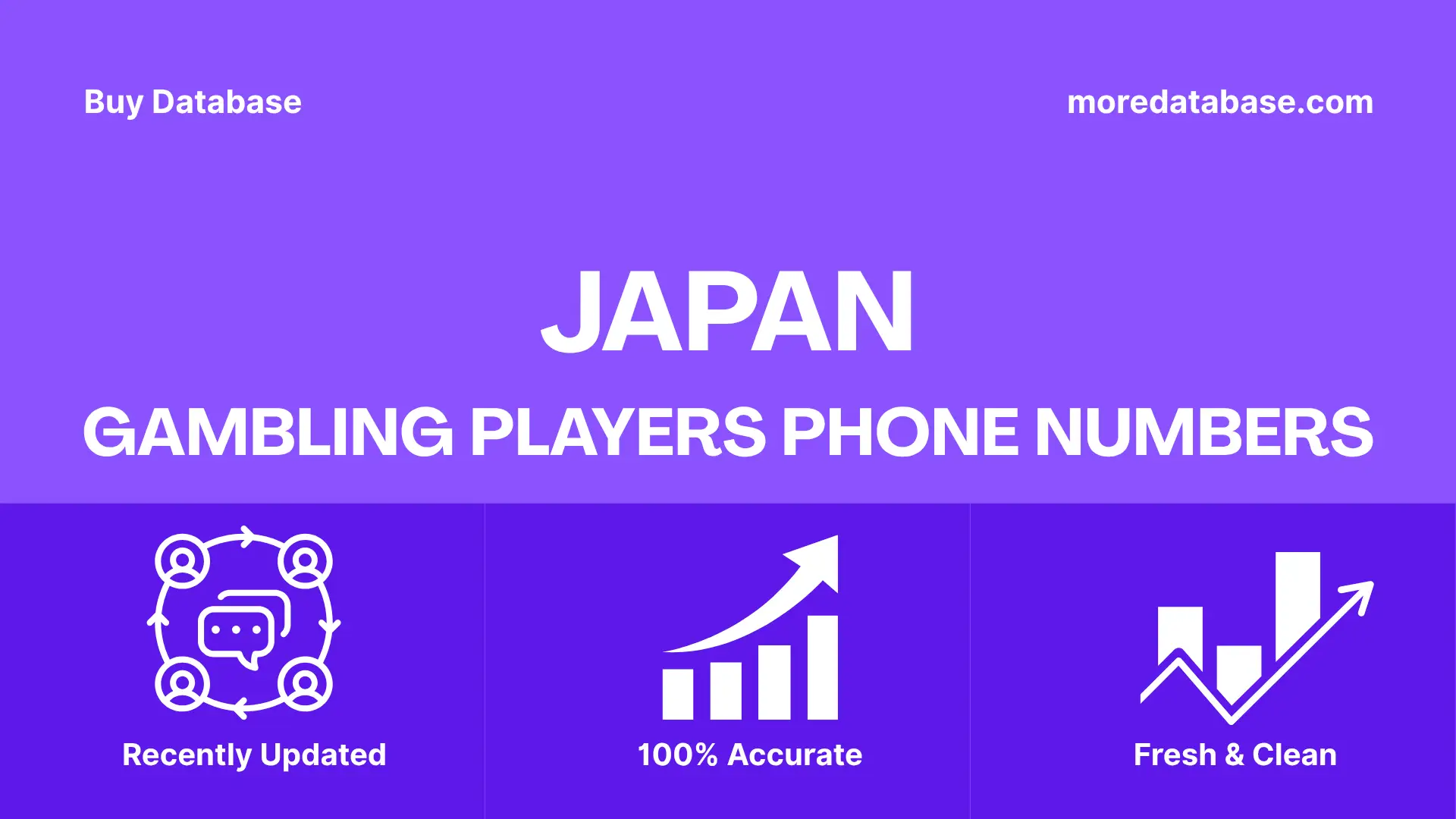 Japan Gambling Players Phone Numbers 1 Million Data