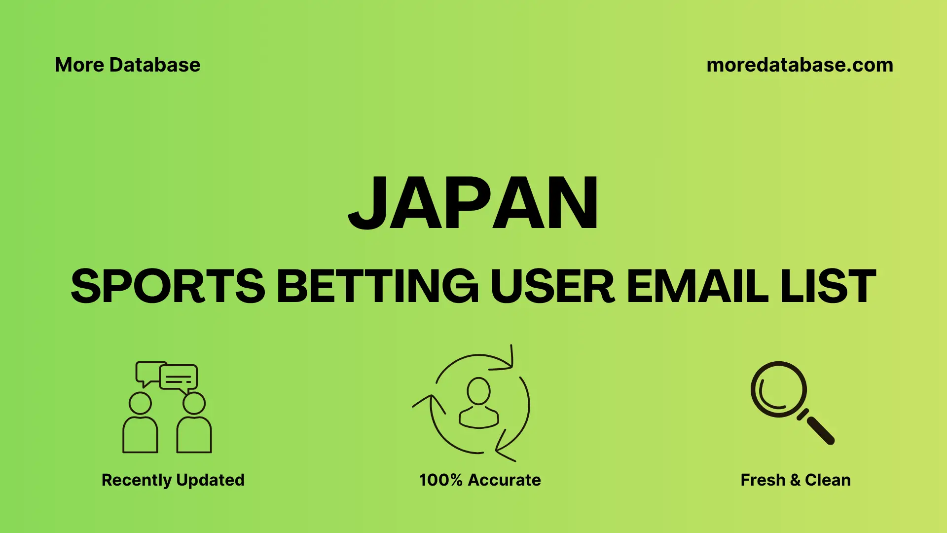 Japan Sports Betting User Email List 1 Million