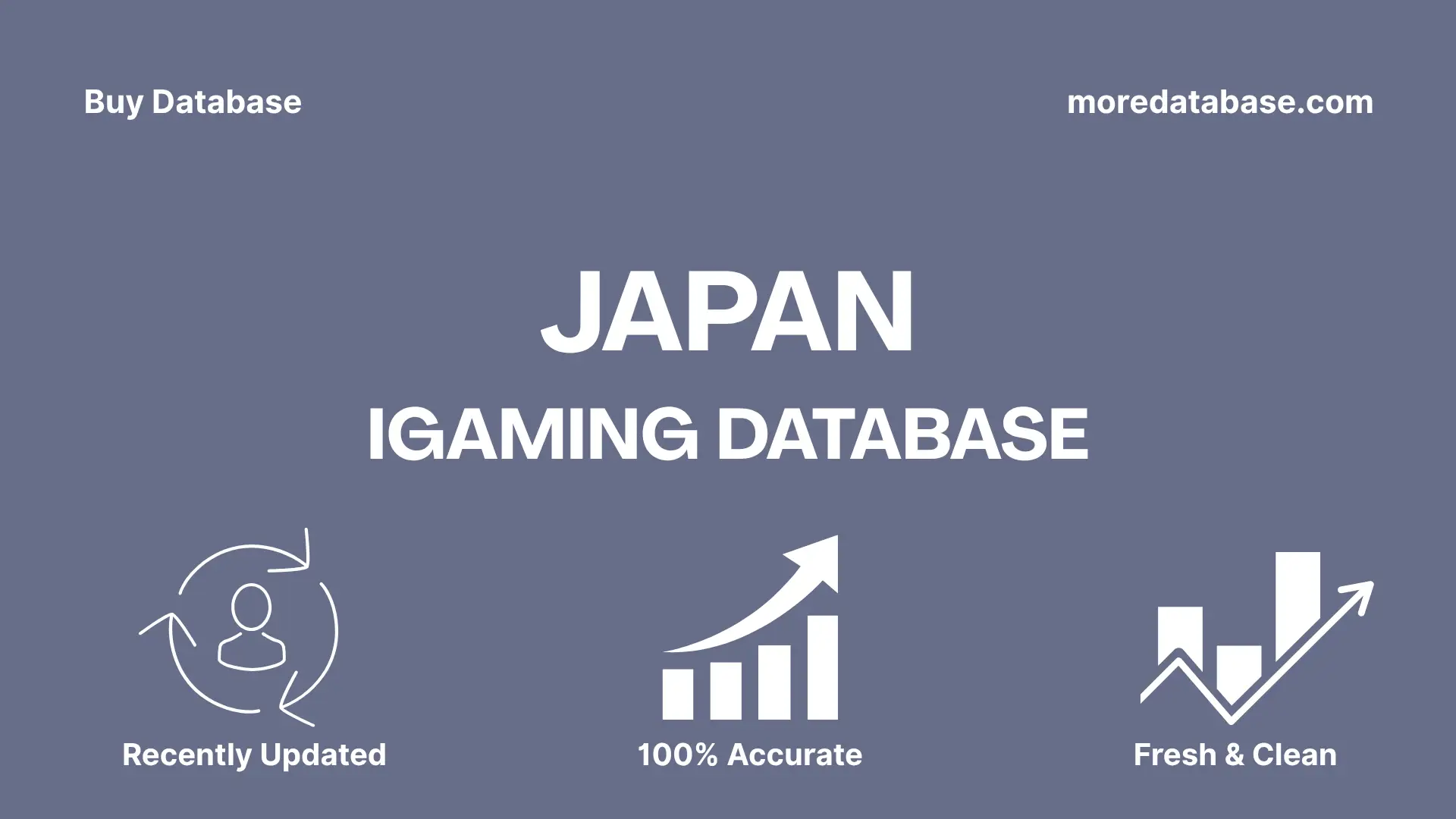 Japan iGaming Database 1 Million Package