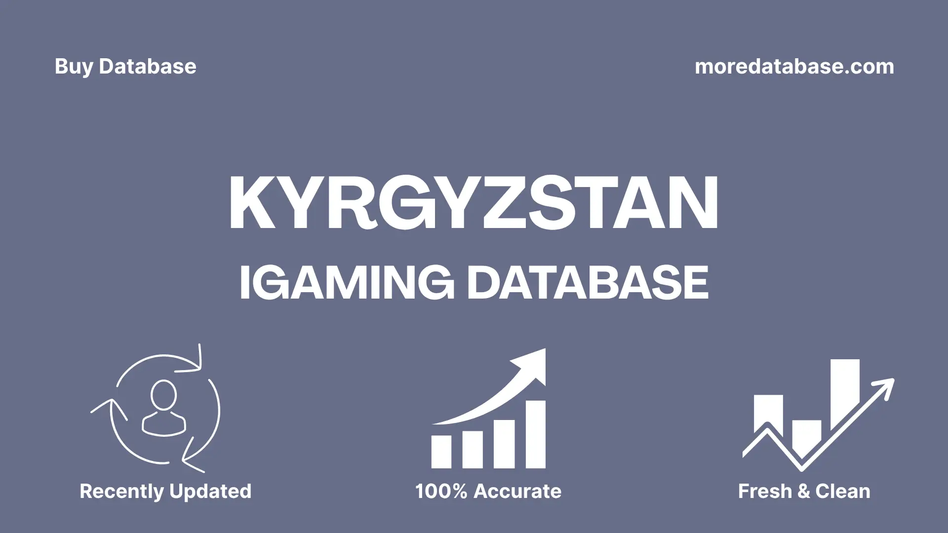 Kyrgyzstan iGaming Database 1 Million Package