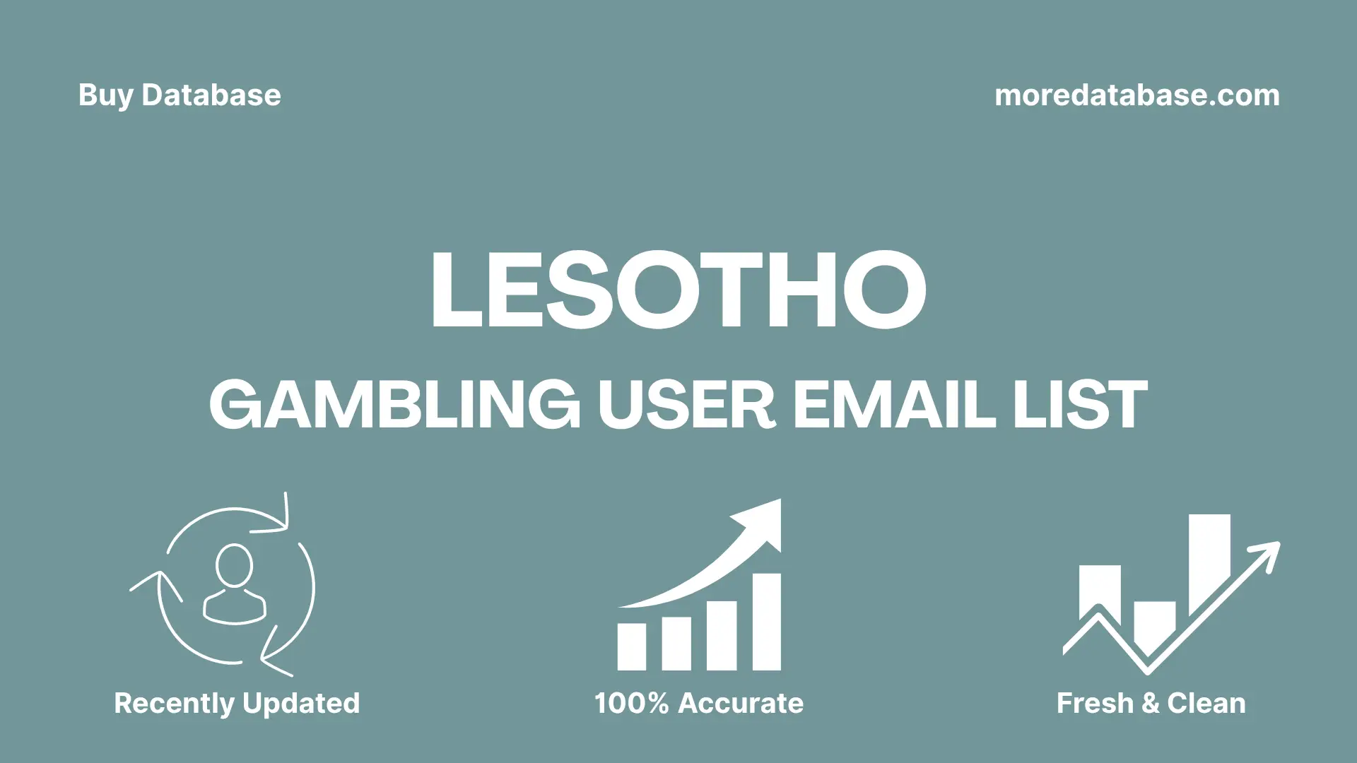 Lesotho Gambling User Email List 1 Million Data