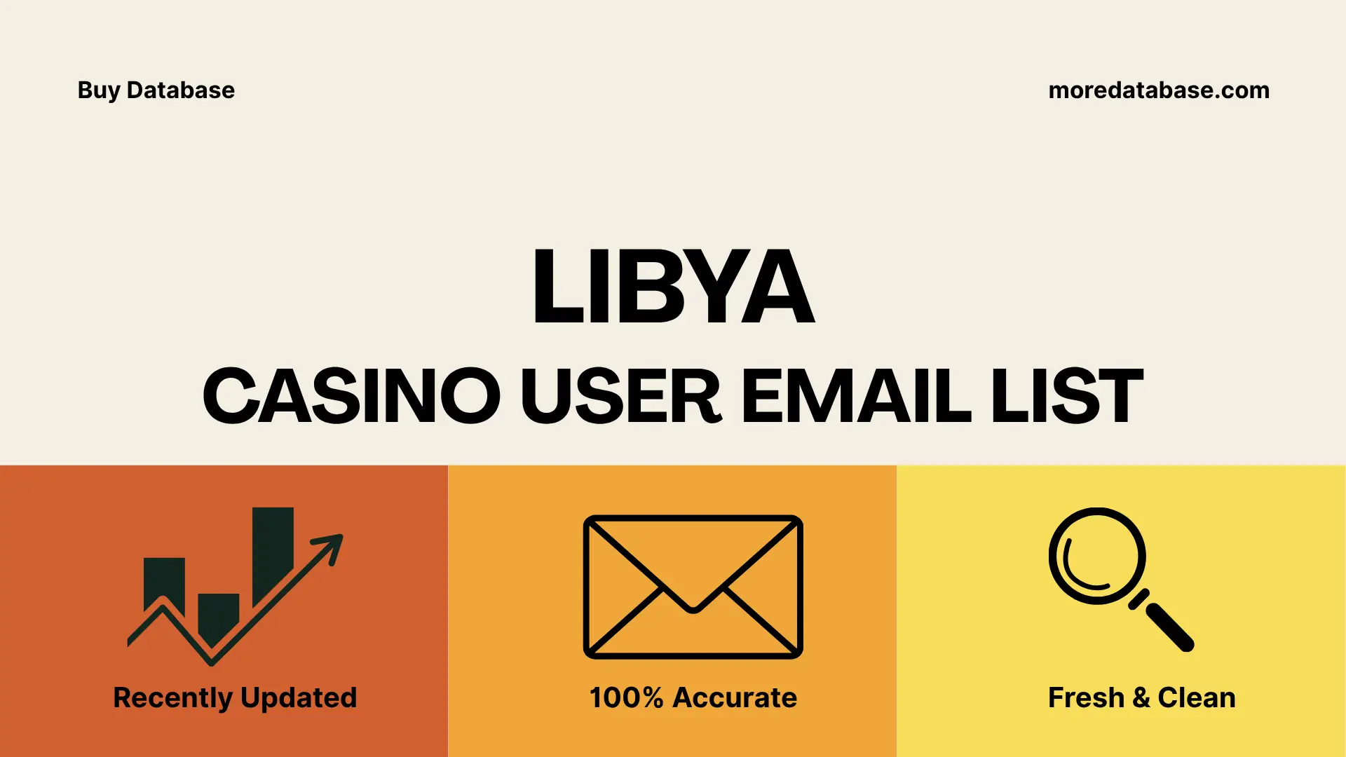 Libya Casino User Email List 1 Million