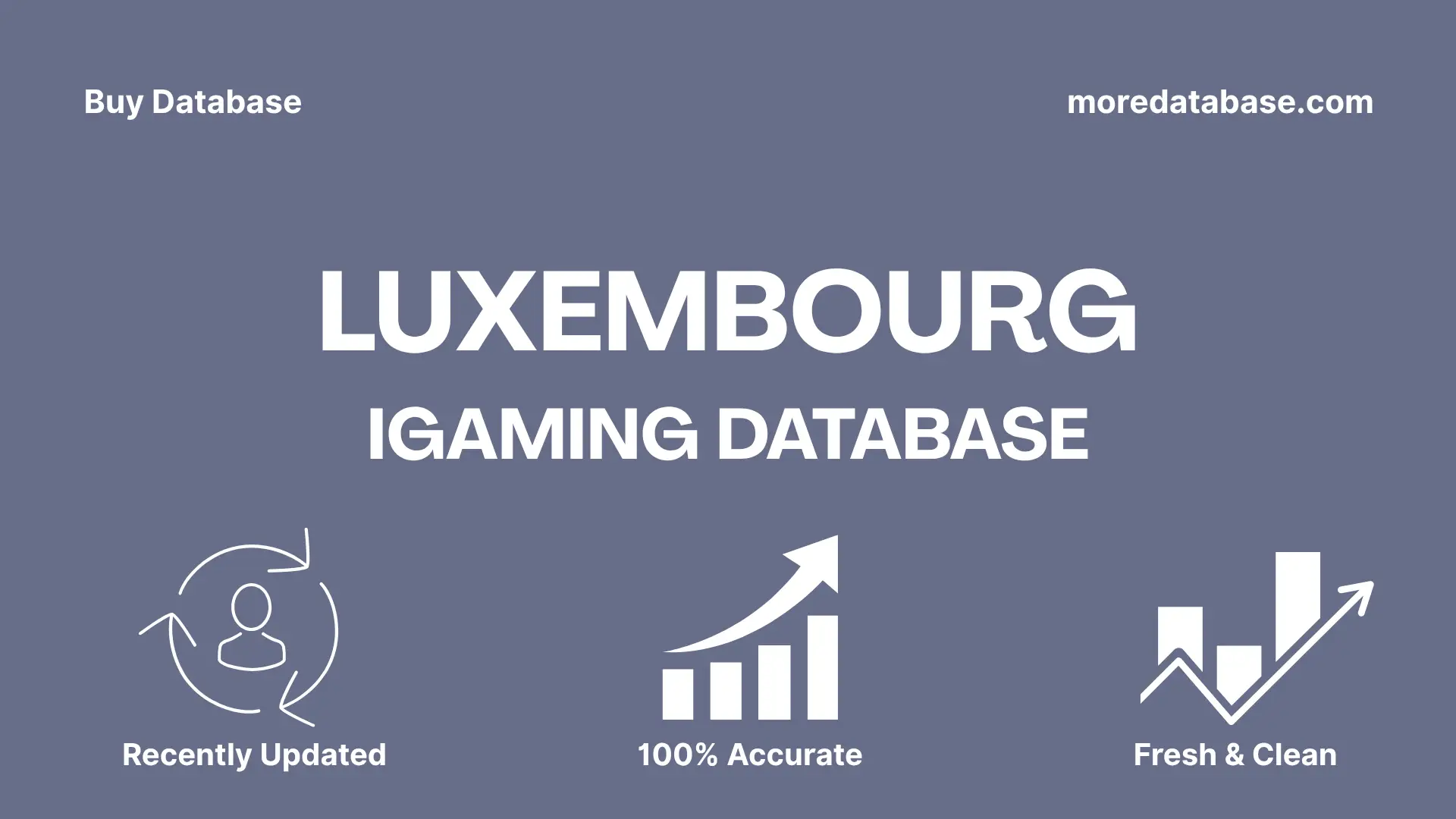 Luxembourg iGaming Database 1 Million Package