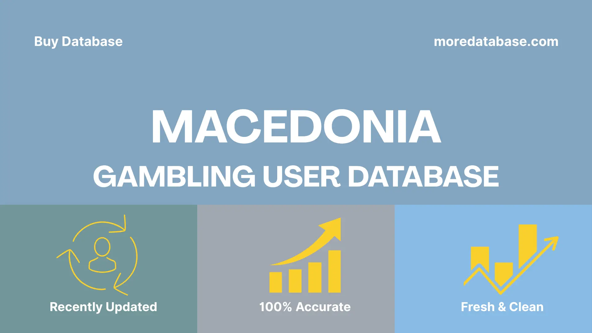 Macedonia Gambling User Email List 1 Million Data