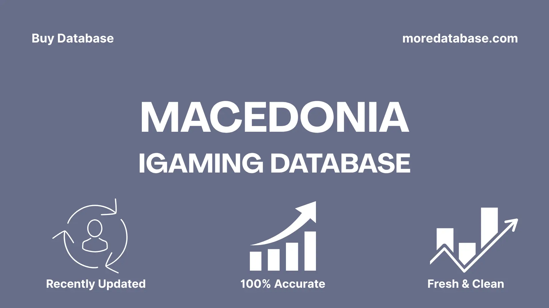 Macedonia iGaming Database 1 Million Package
