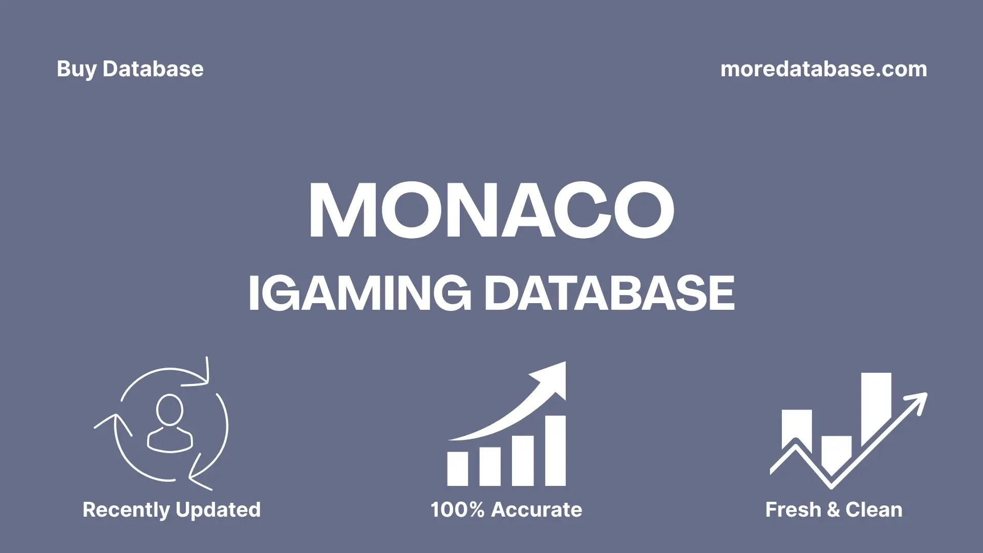 Monaco iGaming Database 1 Million Package