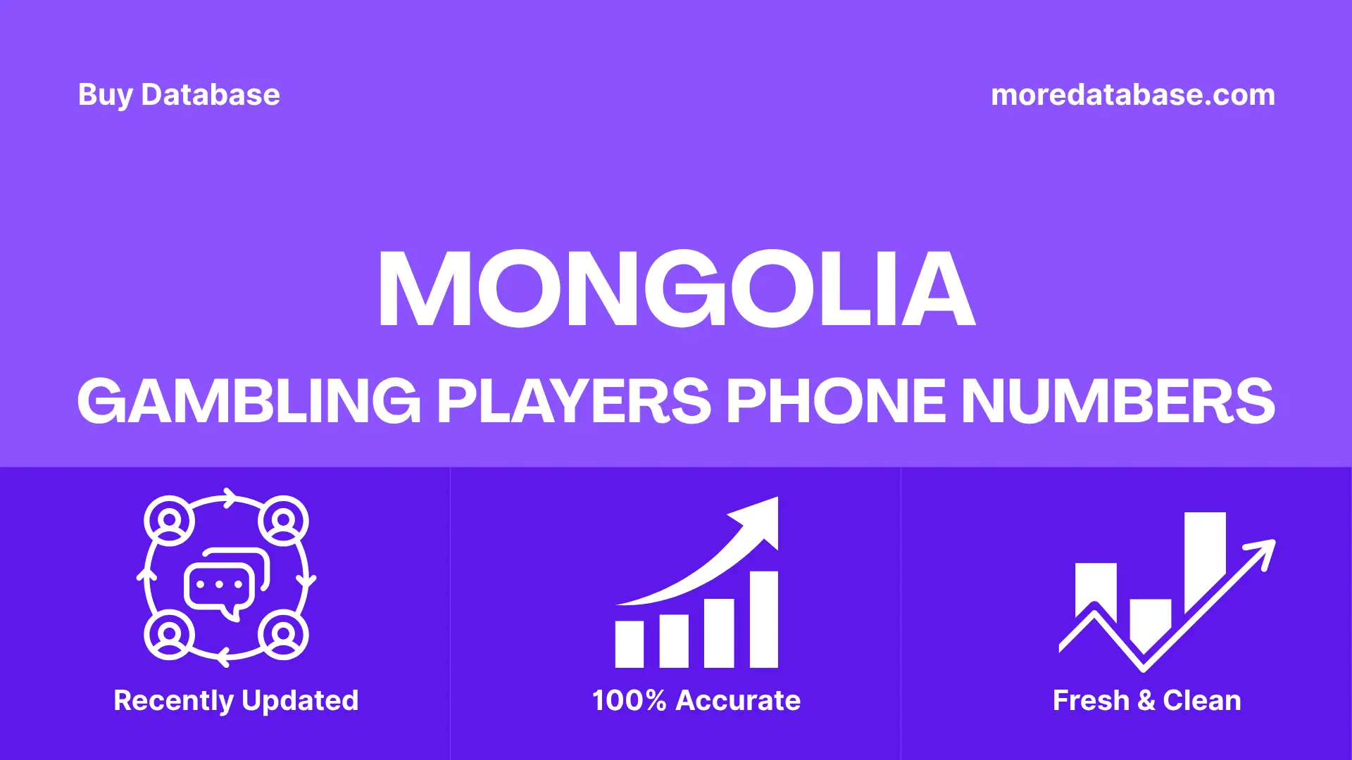 Mongolia Gambling Players Phone Numbers 1 Million Data
