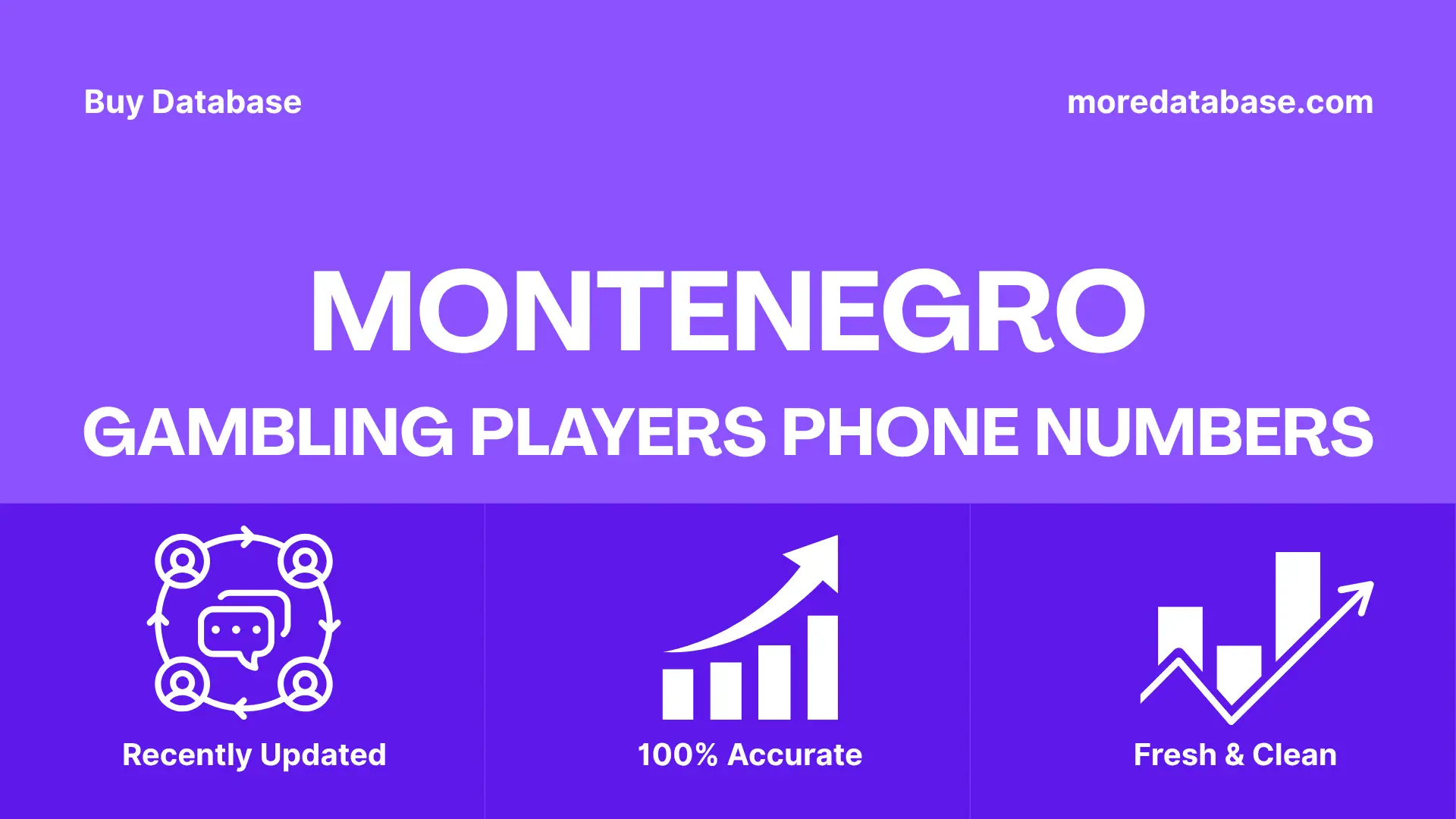 Montenegro Gambling Players Phone Numbers 1 Million Data