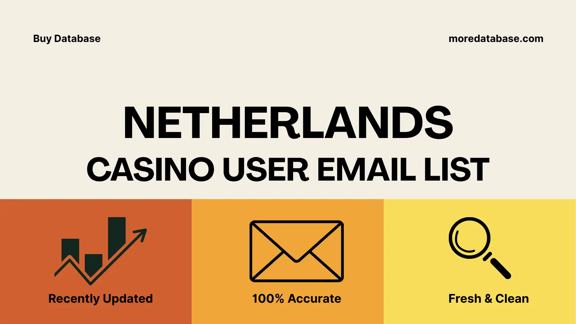 Netherlands Casino User Email List 1 Million