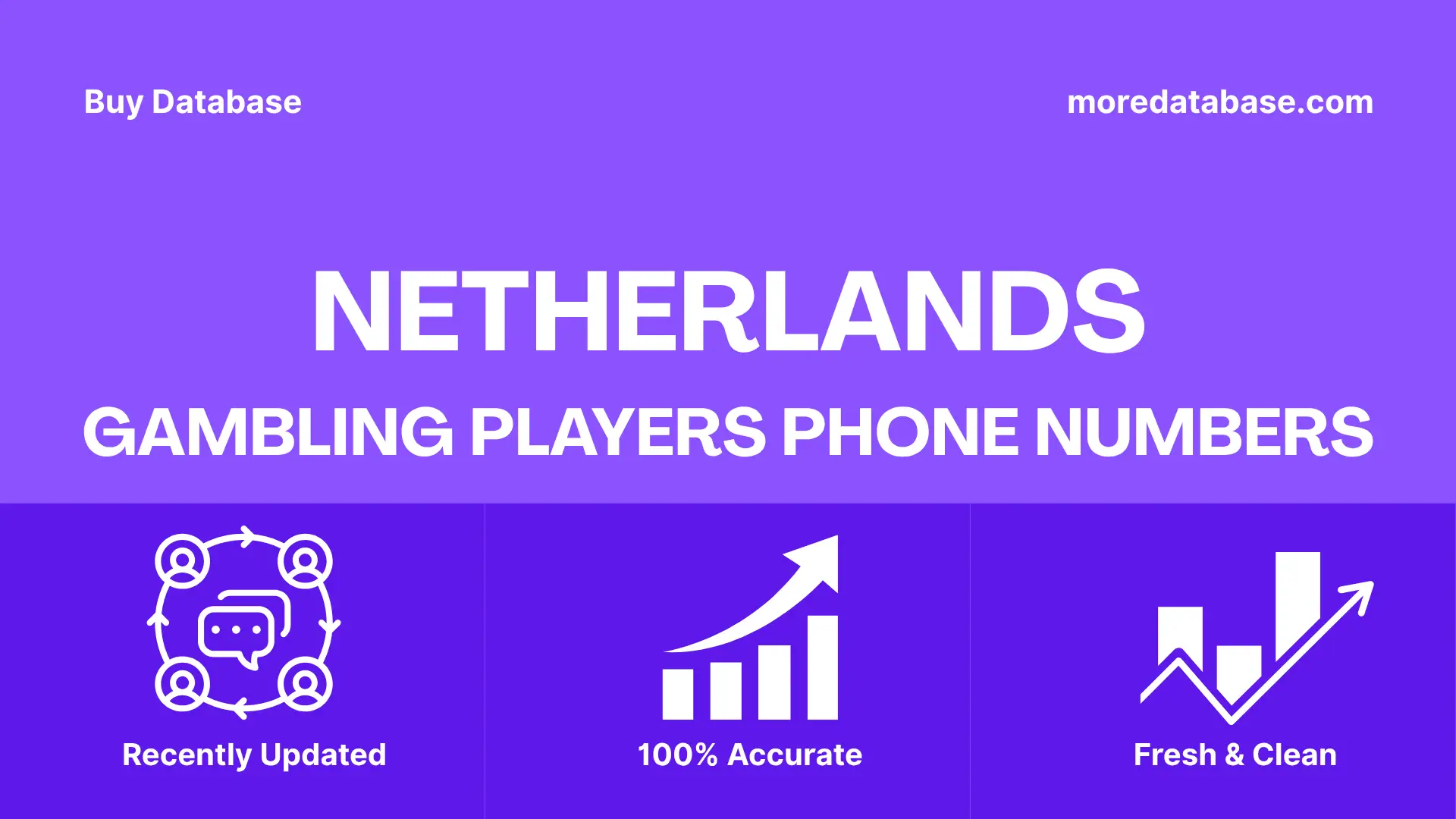 Netherlands Gambling Players Phone Numbers 1 Million Data