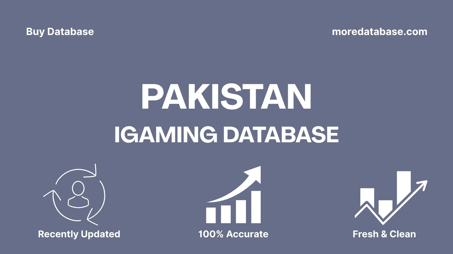 Pakistan iGaming Database 1 Million Package