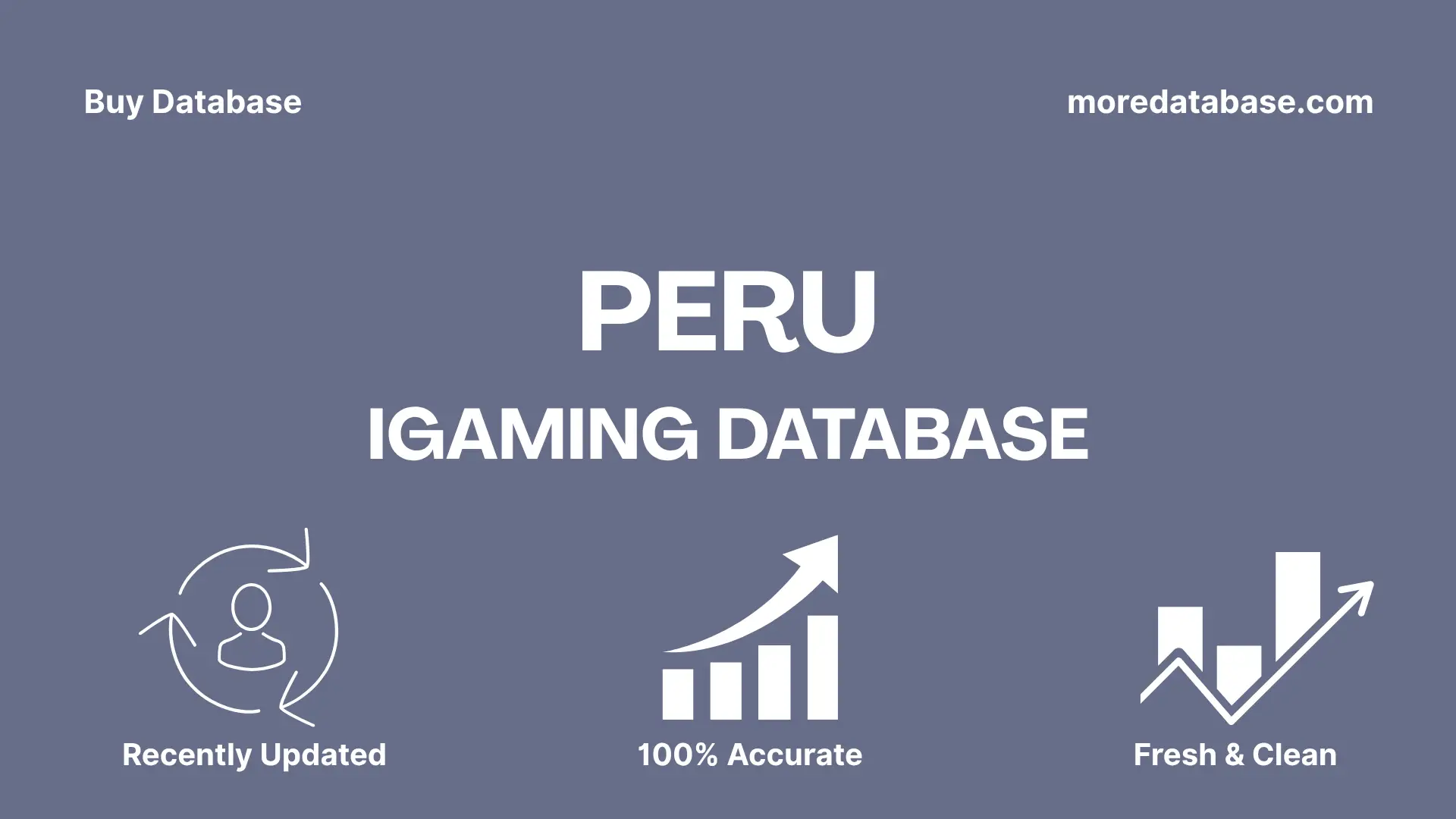 Peru iGaming Database 1 Million Package