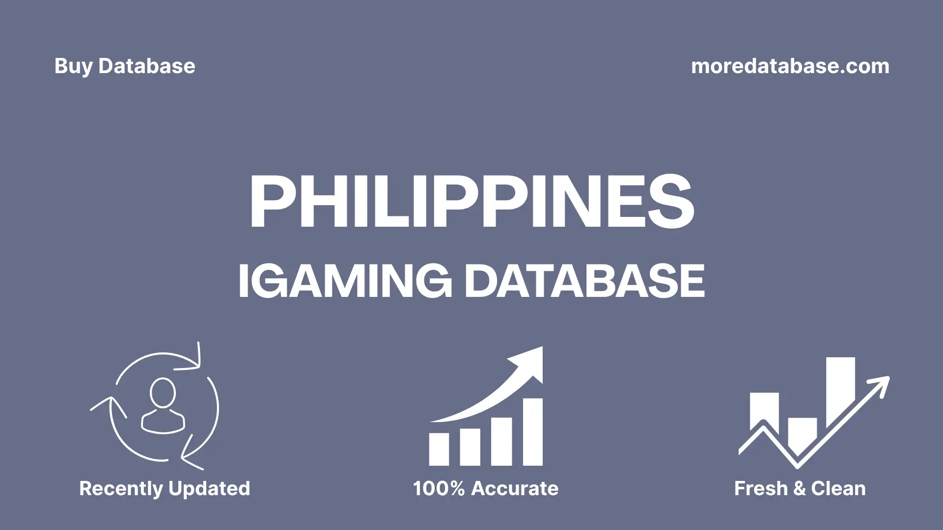 Philippines iGaming Database 1 Million Package