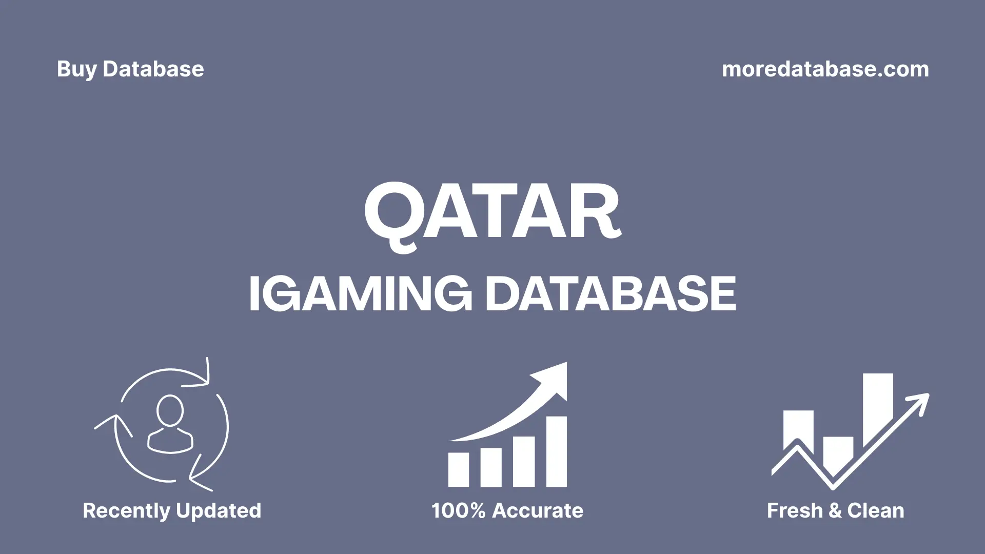 Qatar iGaming Database 1 Million Package
