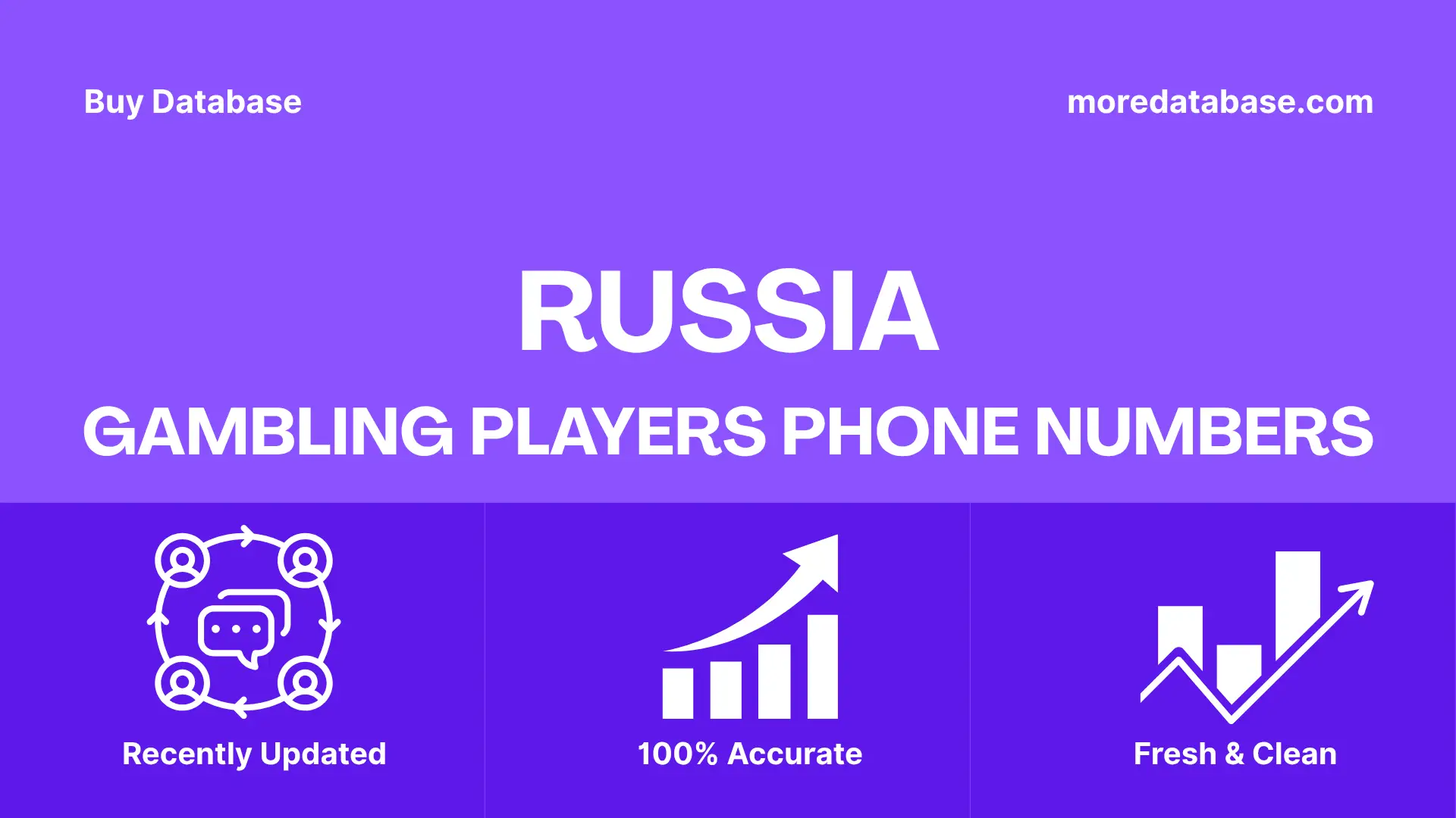 Russia Gambling Players Phone Numbers 1 Million Data