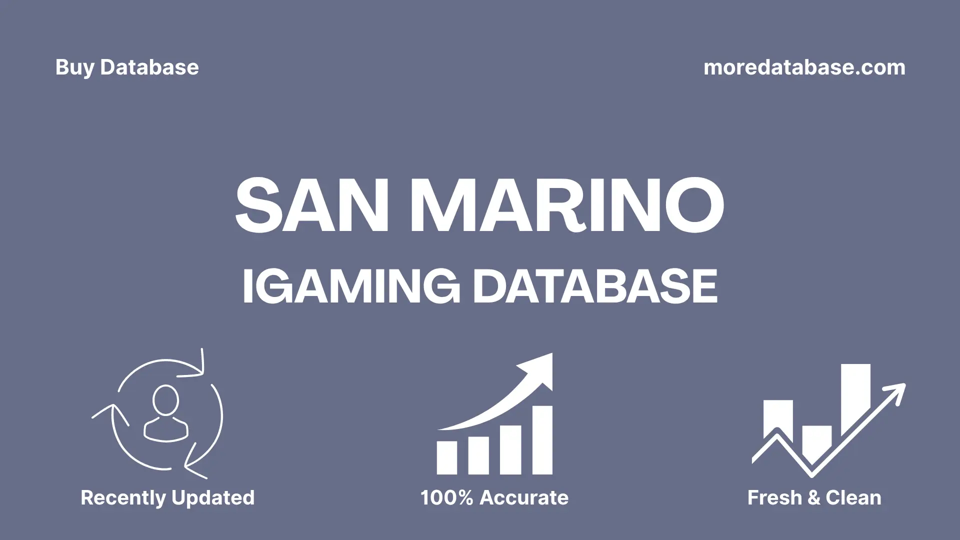Base de données iGaming de Saint-Marin
