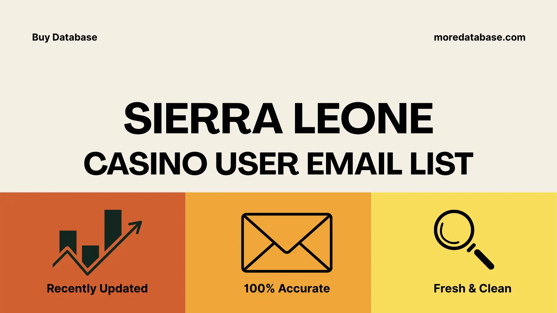 Sierra Leone Casino User Email List 1 Million
