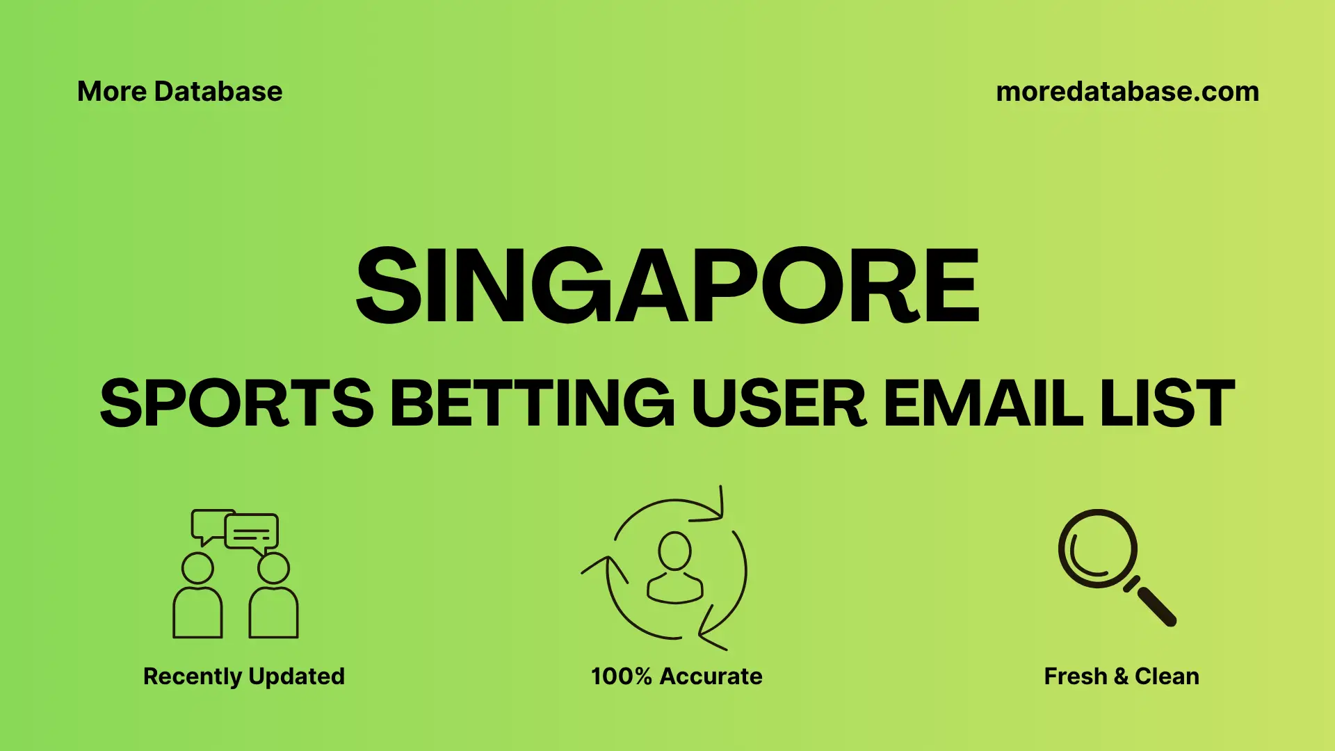 Singapore Sports Betting User Email List 1 Million