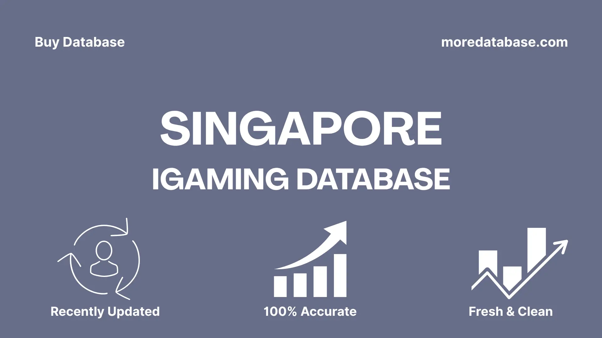 Singapore iGaming Database 1 Million Package