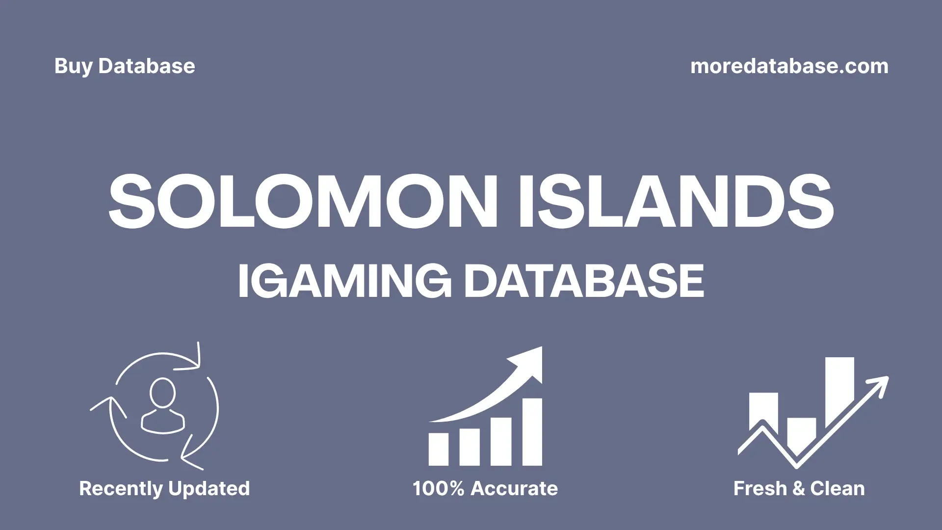 Base de données iGaming des Îles Salomon