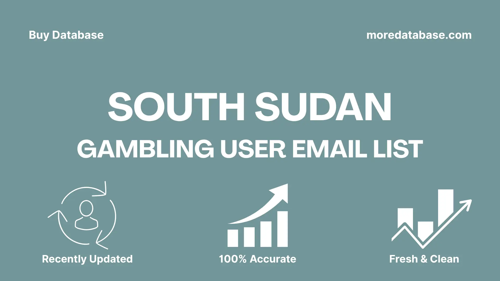 South Sudan Gambling User Email List 1 Million Data