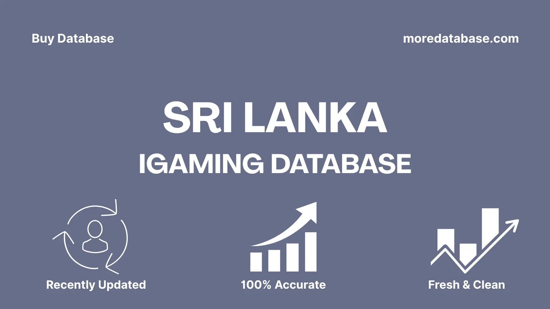 Base de données iGaming du Sri Lanka