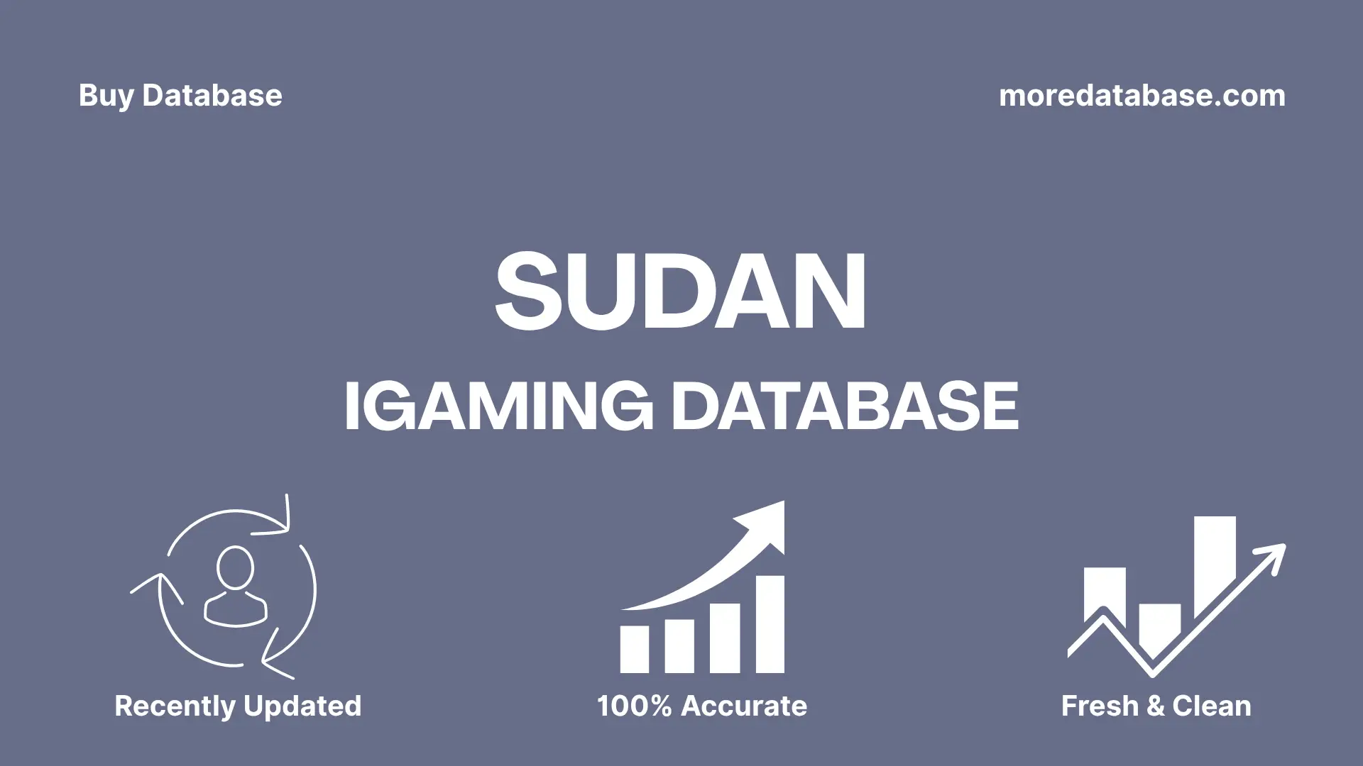 Sudan iGaming Database 1 Million Package