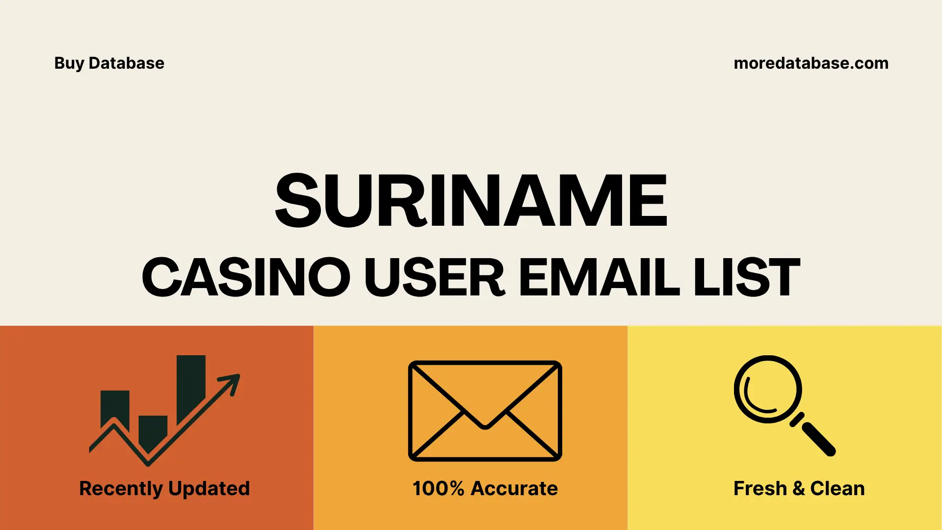 Suriname Casino User Email List 1 Million