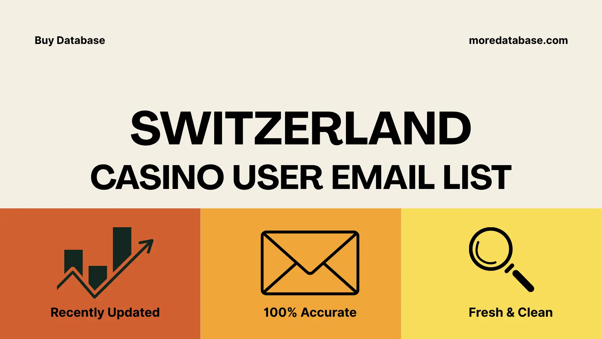 Switzerland Casino User Email List 1 Million