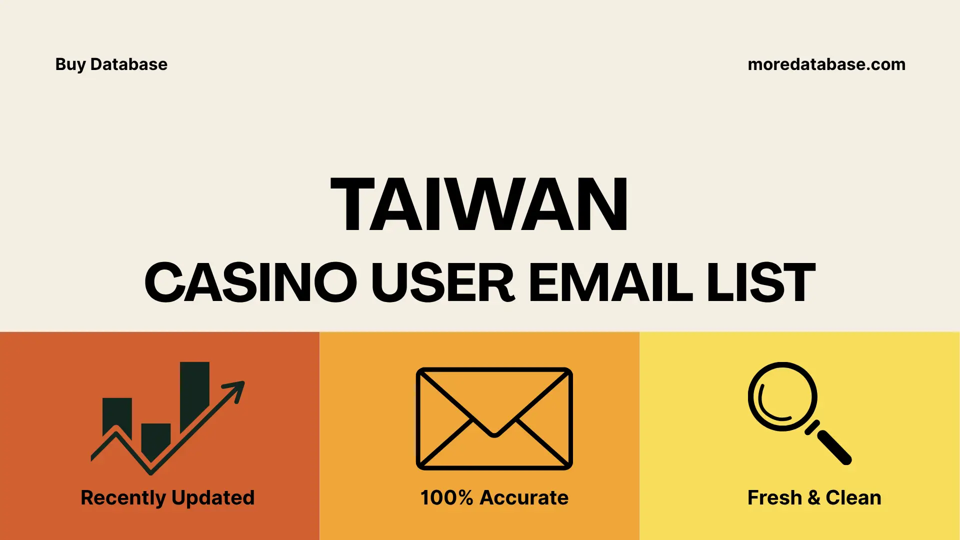 Taiwan Casino User Email List 1 Million