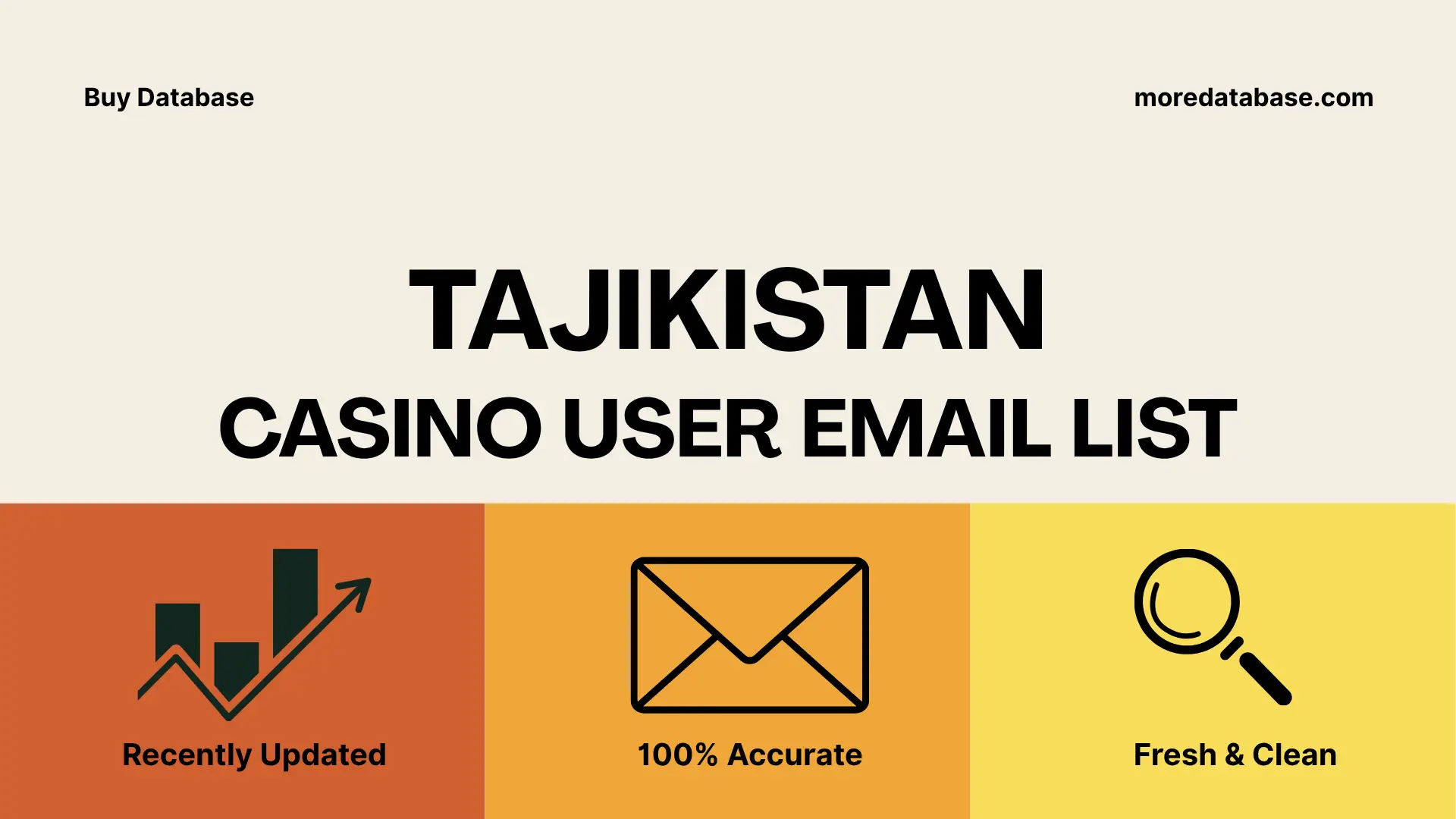 Tajikistan Casino User Email List 1 Million