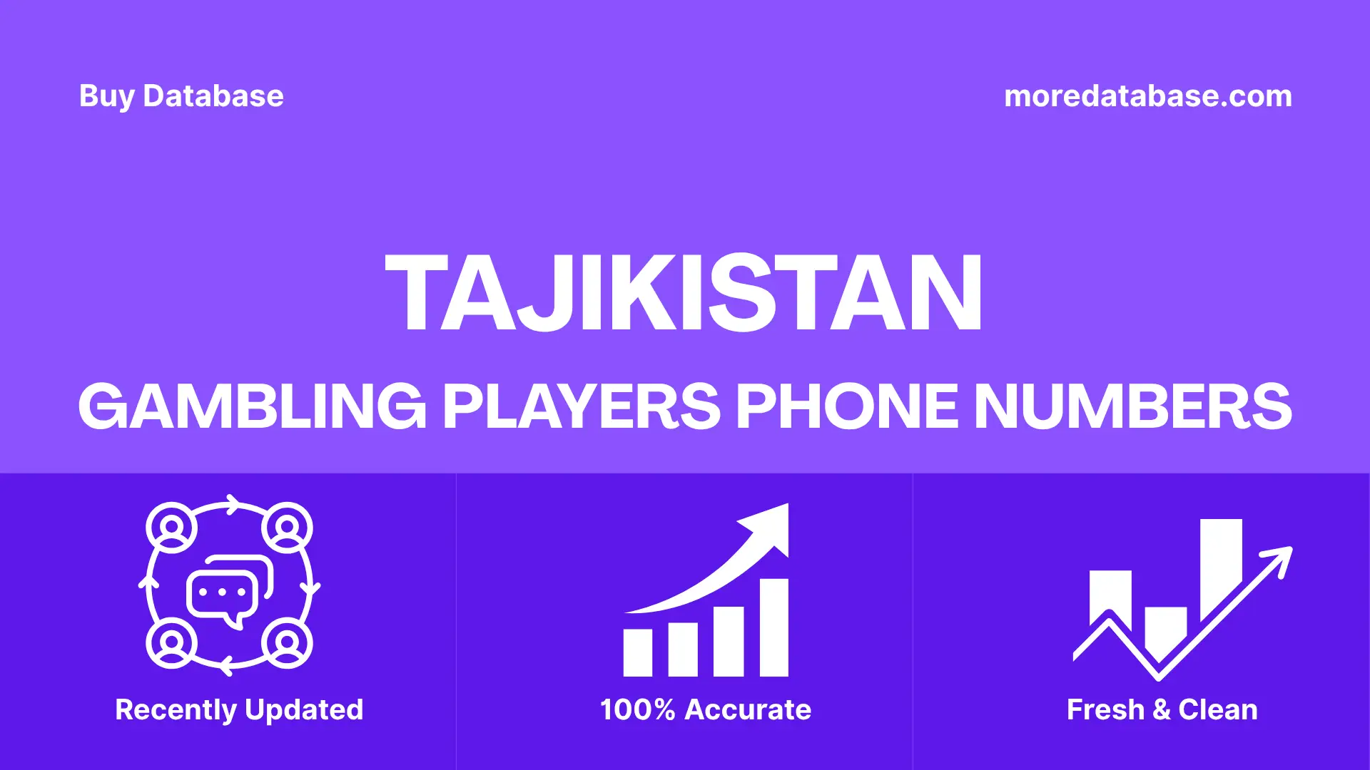 Tajikistan Gambling Players Phone Numbers 1 Million Data