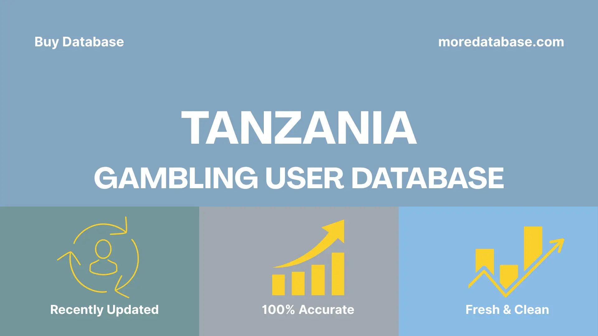 Tanzania Gambling User Database 1 Million