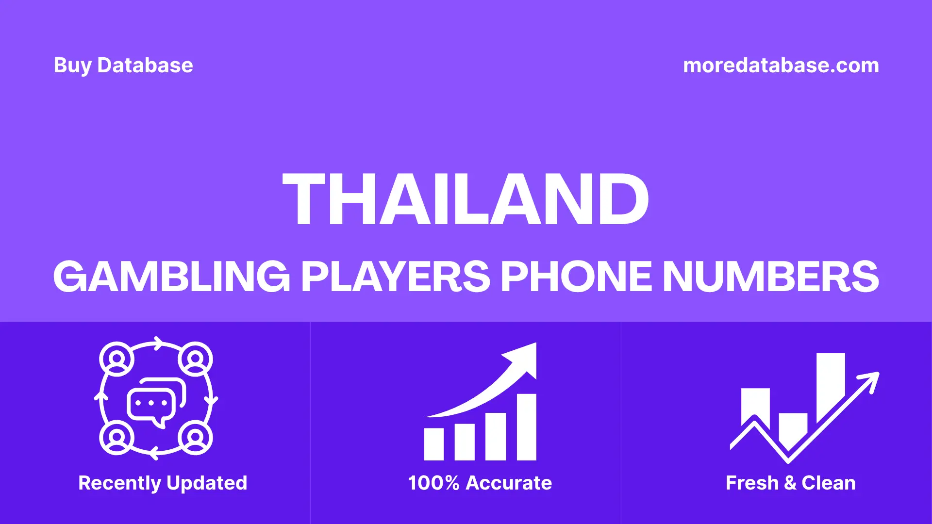 Thailand Gambling Players Phone Numbers 1 Million Data