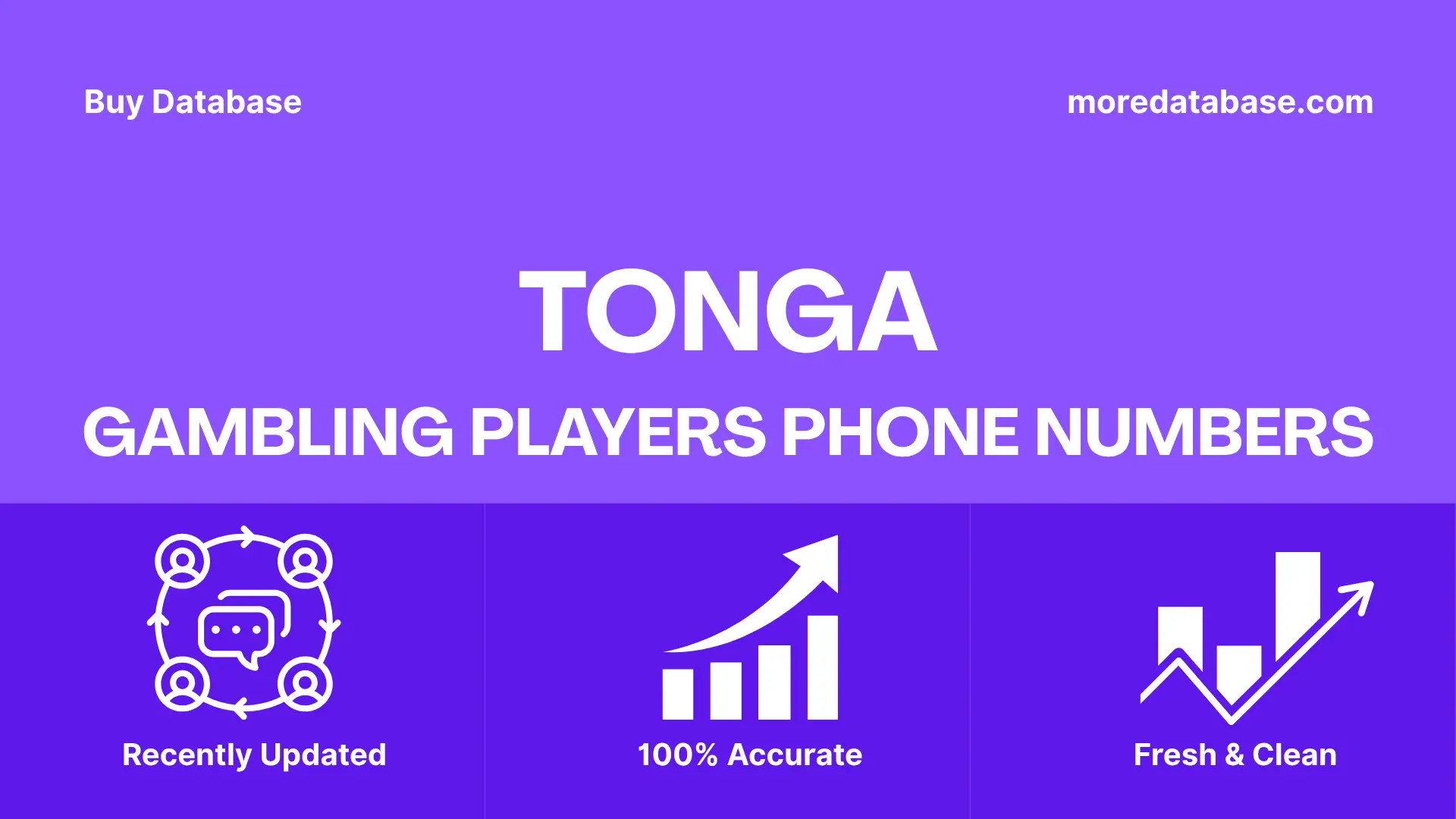 Tonga Gambling Players Phone Numbers 1 Million Data