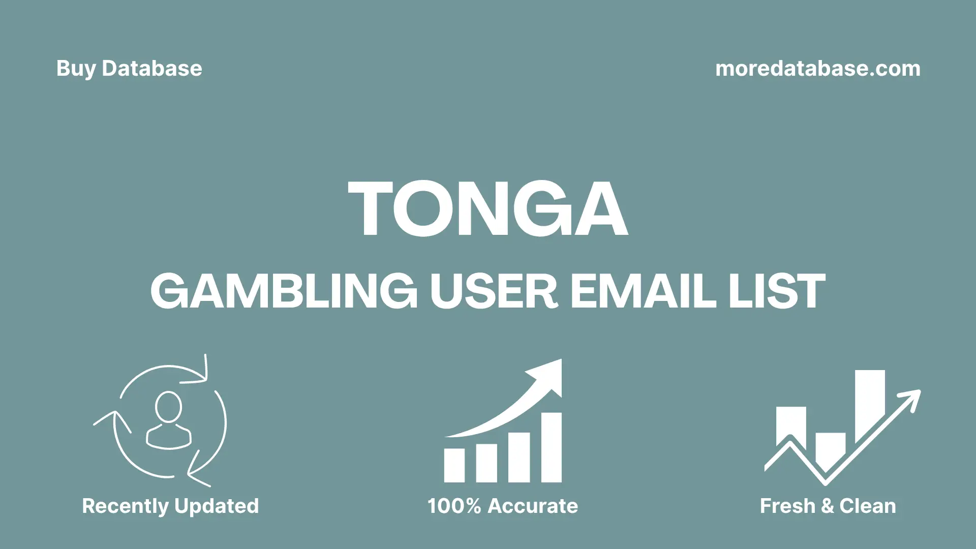 Tonga Gambling User Email List 1 Million Data