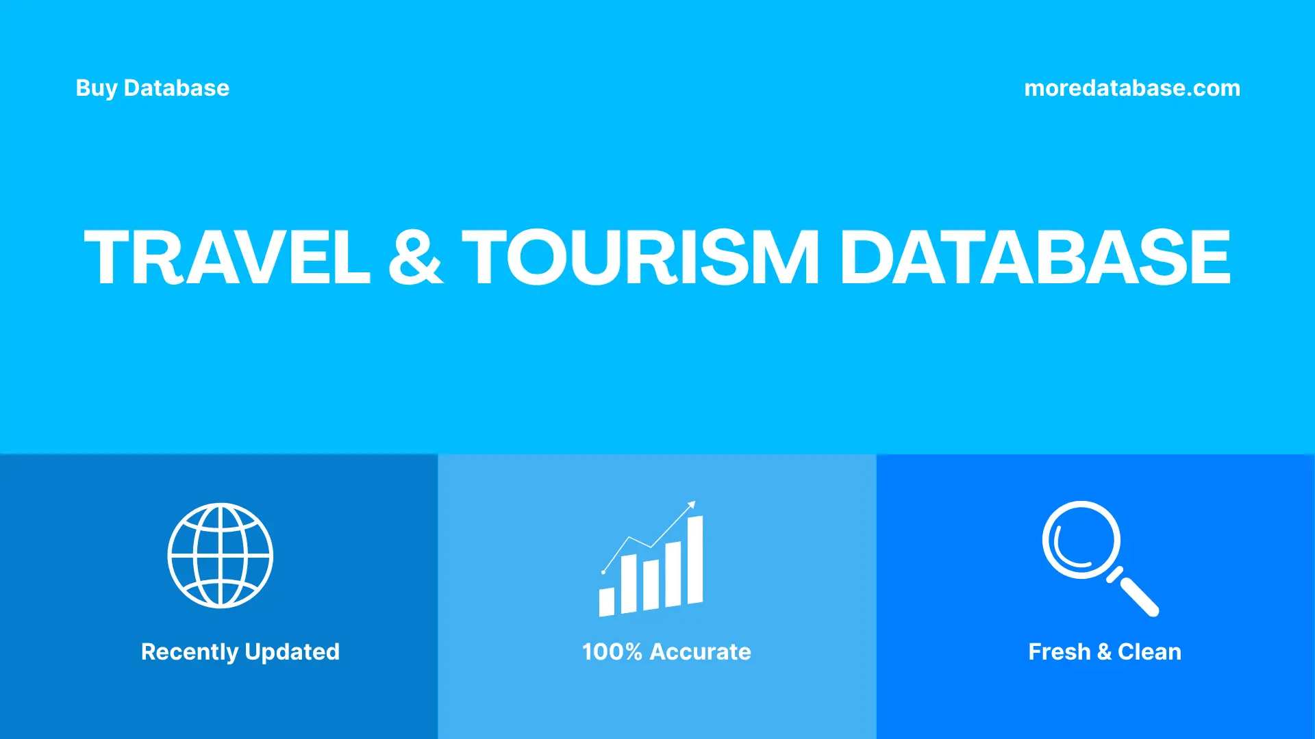 Travel & Tourism Database 85,000